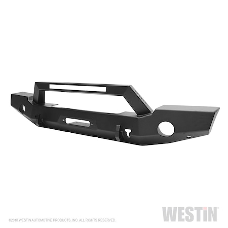Westin WJ2 Full Width Front Bumper w/LED Light Bar Mount 59-80125